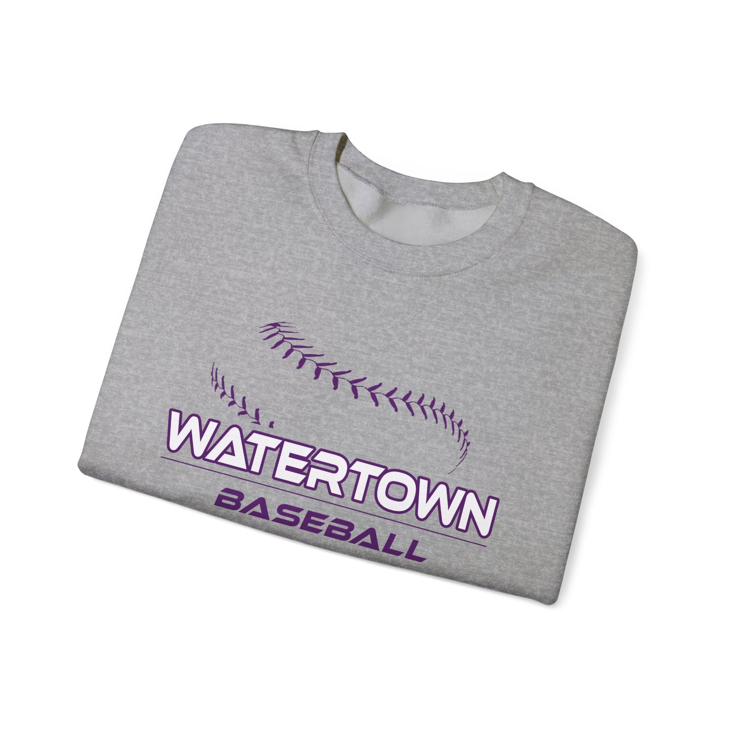 Watertown Baseball Unisex Crewneck Sweatshirt - Comfy, Casual Sports Apparel