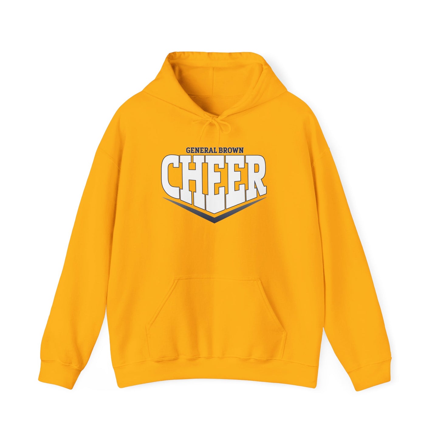 Unisex Cheer Hoodie - General Brown Spirit Wear