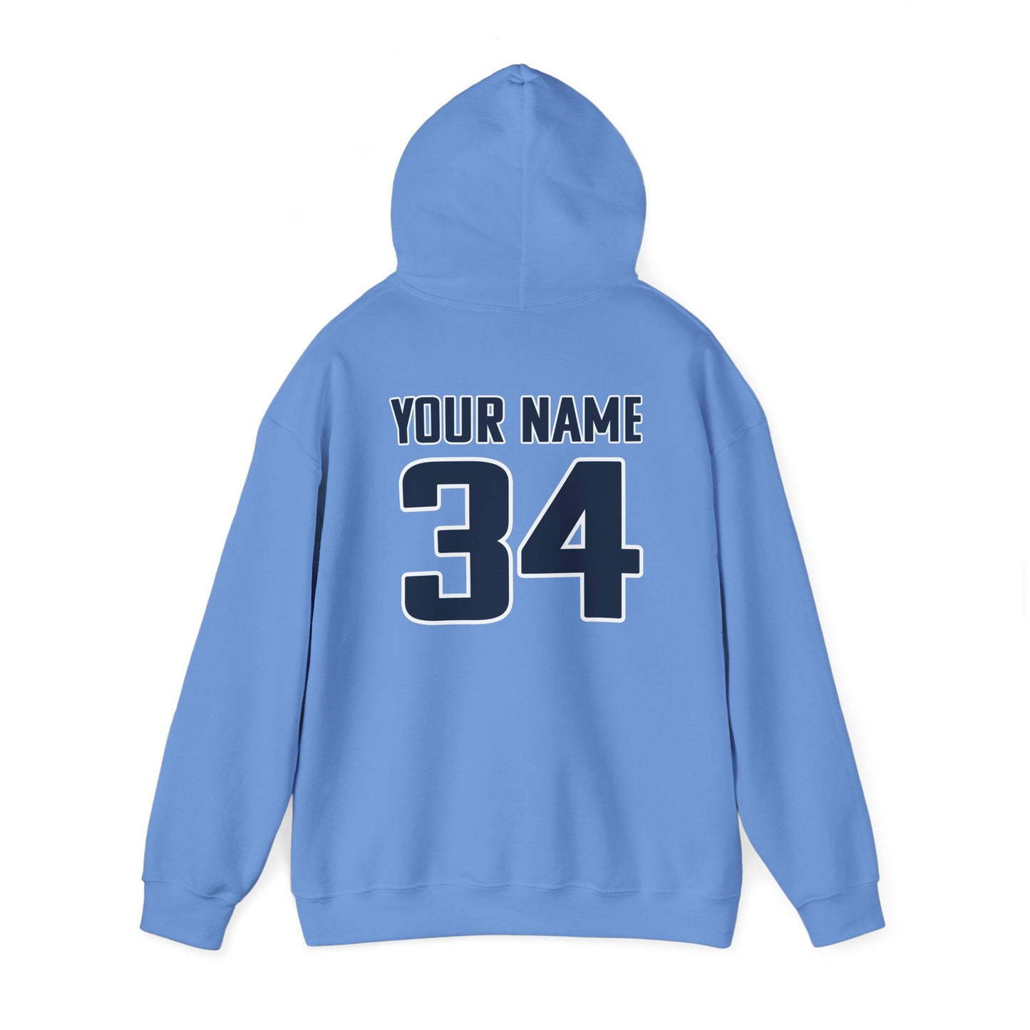 Personalized Unisex Basketball Hoodie - Gildan