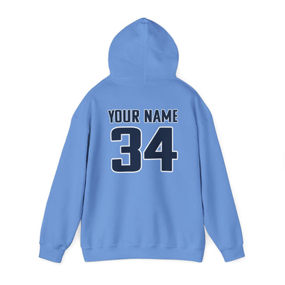 Personalized Unisex Basketball Hoodie - Gildan