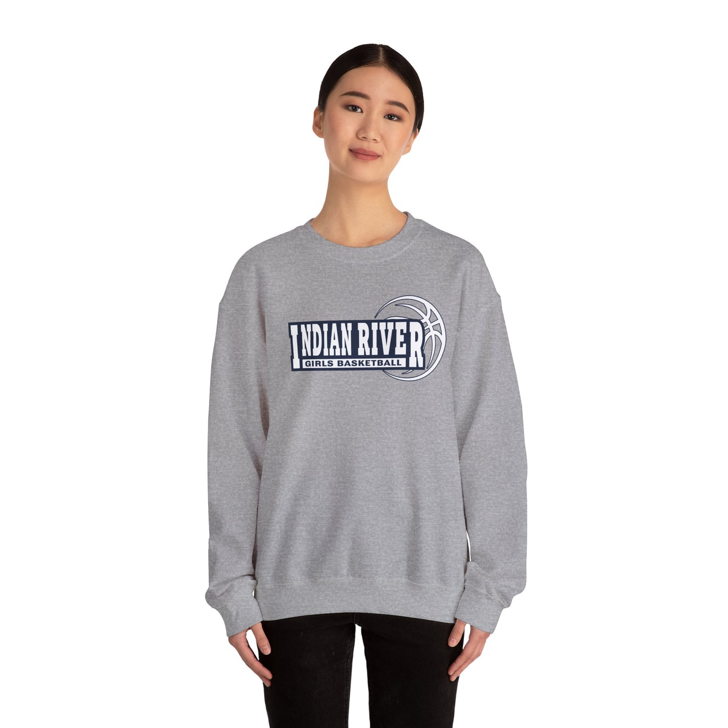 Personalized Unisex Basketball Sweatshirt - Gildan