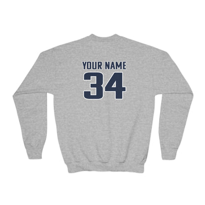 Youth Personalized Crewneck Sweatshirt - Gildan