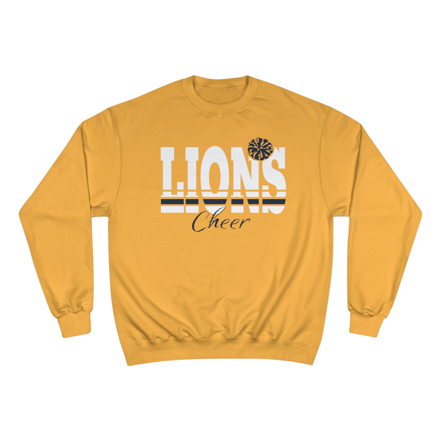 Lions Cheer Champion Sweatshirt - Cozy Team Apparel for Fans