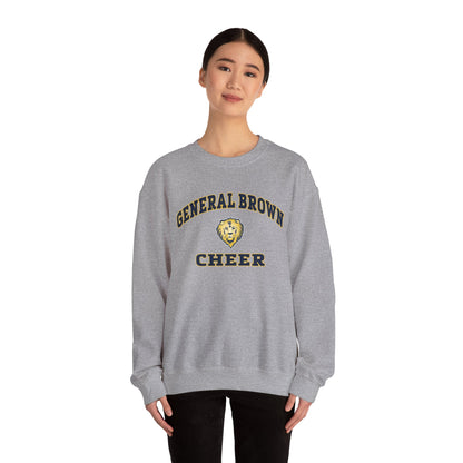 Unisex Cheer Sweatshirt - General Brown Spirit Wear