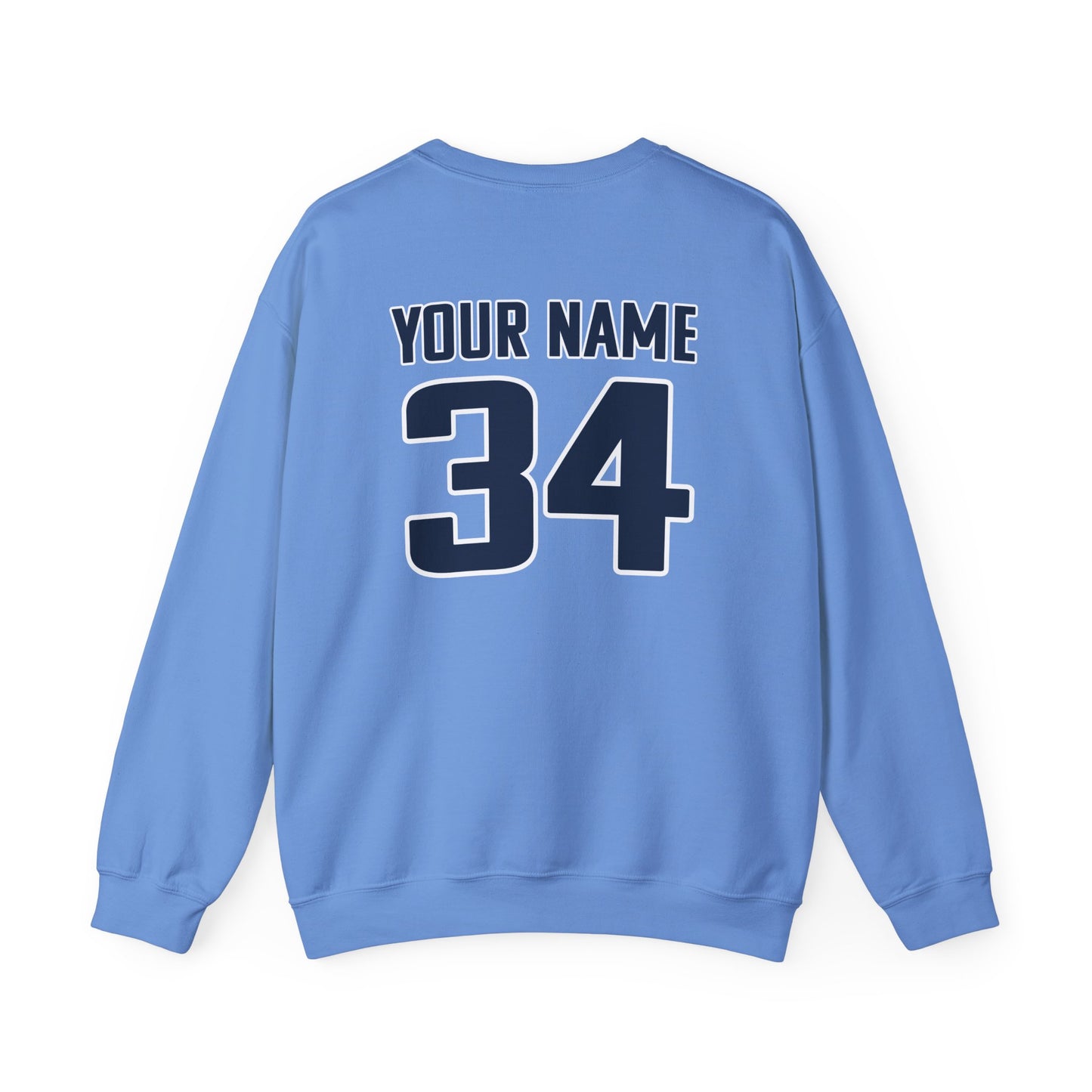 Personalized UnisexTeam Crewneck Sweatshirt - Gildan