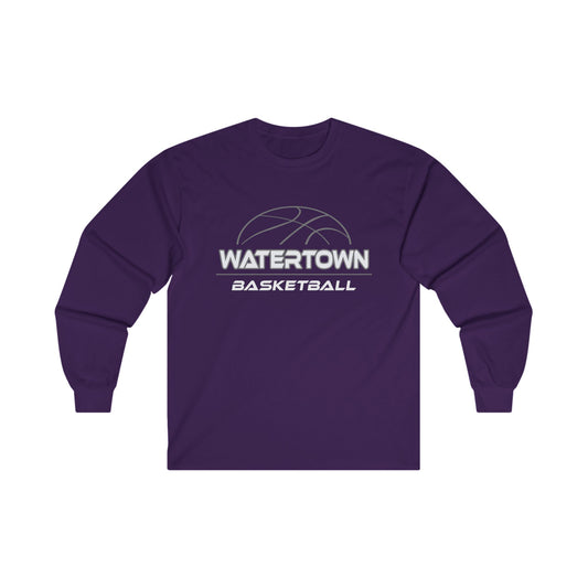 Watertown Basketball Unisex Ultra Cotton Long Sleeve Tee - Perfect for Game Day! Classic Sports Apparel