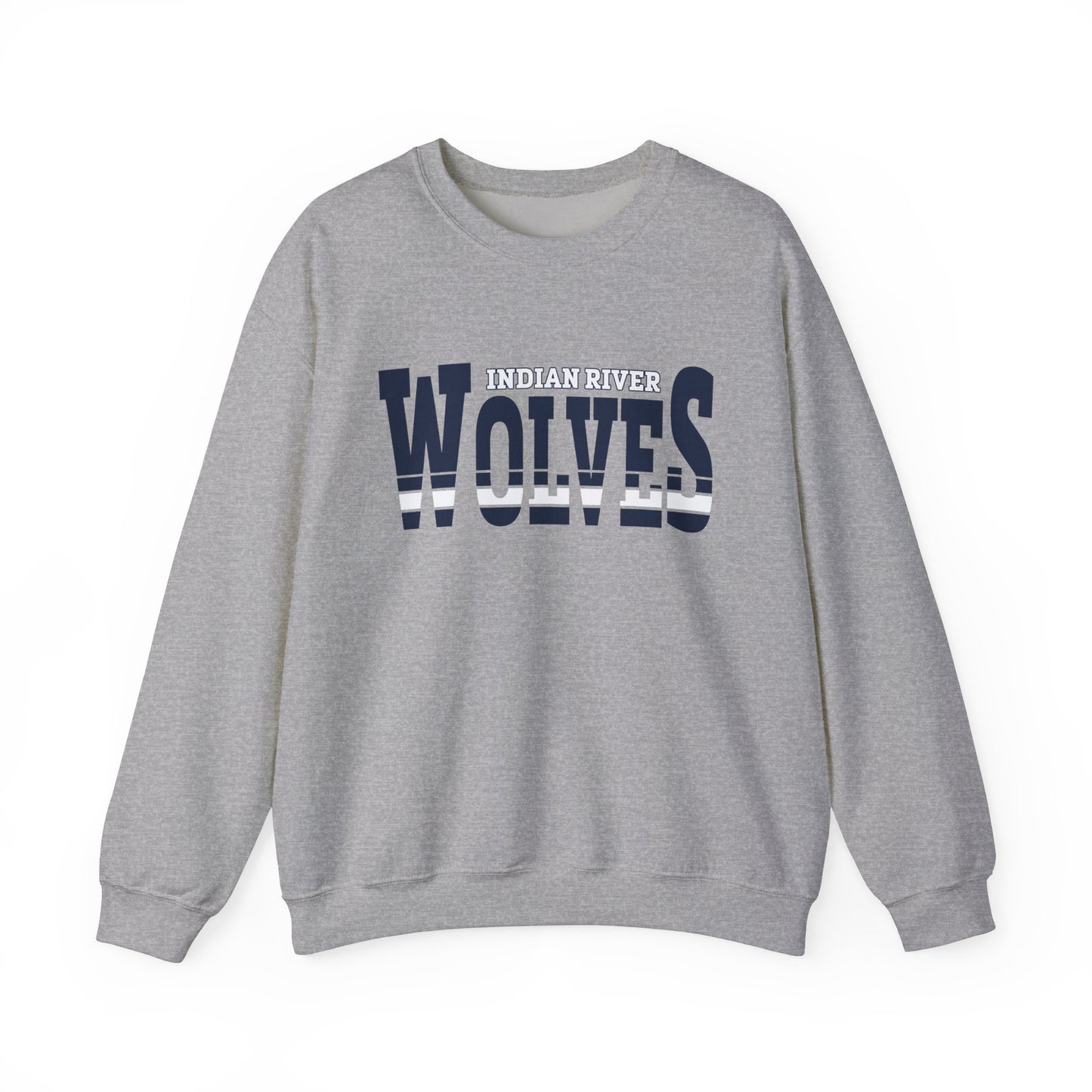 Indian River Wolves Unisex Heavy Blend™ Crewneck Sweatshirt - Cozy School Spirit Apparel