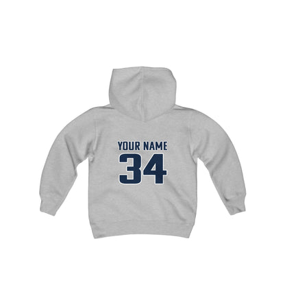 Youth Personalized Basketball Hoodie - Gildan