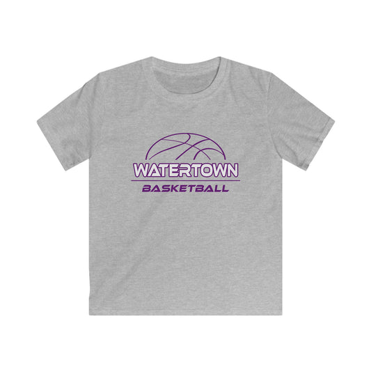 Watertown Basketball Kids Softstyle Tee - Sporty Kids Apparel for Young Athletes