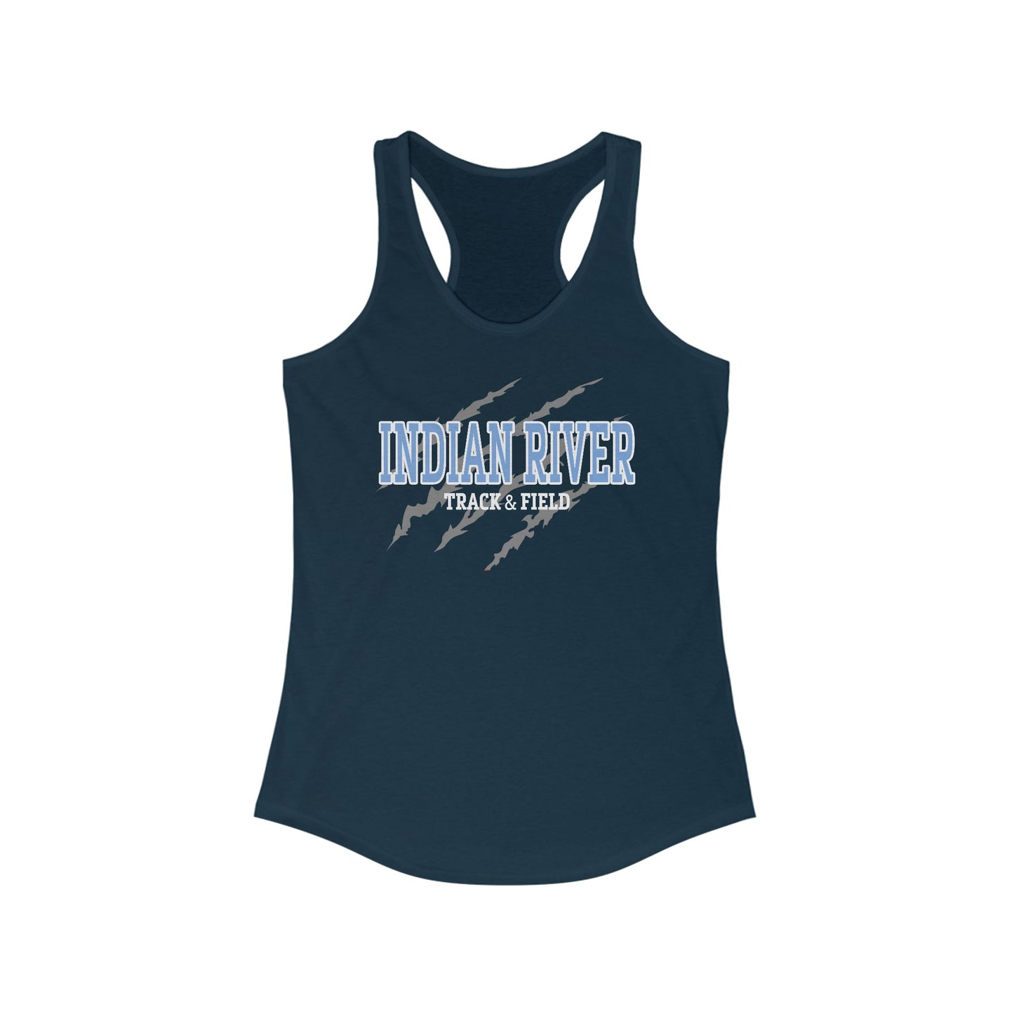 Indian River Women's Ideal Racerback Tank - Sporty Grey Workout Top