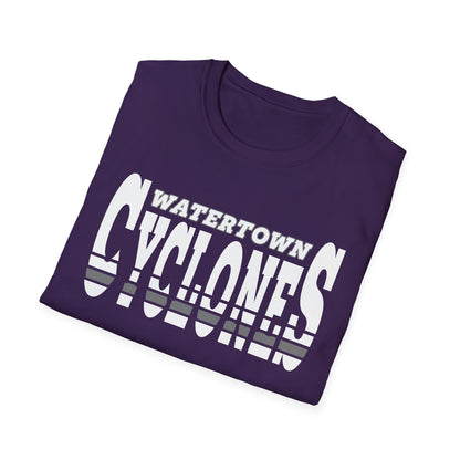 Watertown Cyclones Unisex Softstyle T-Shirt - Perfect for Sports Fans & Team Spirit