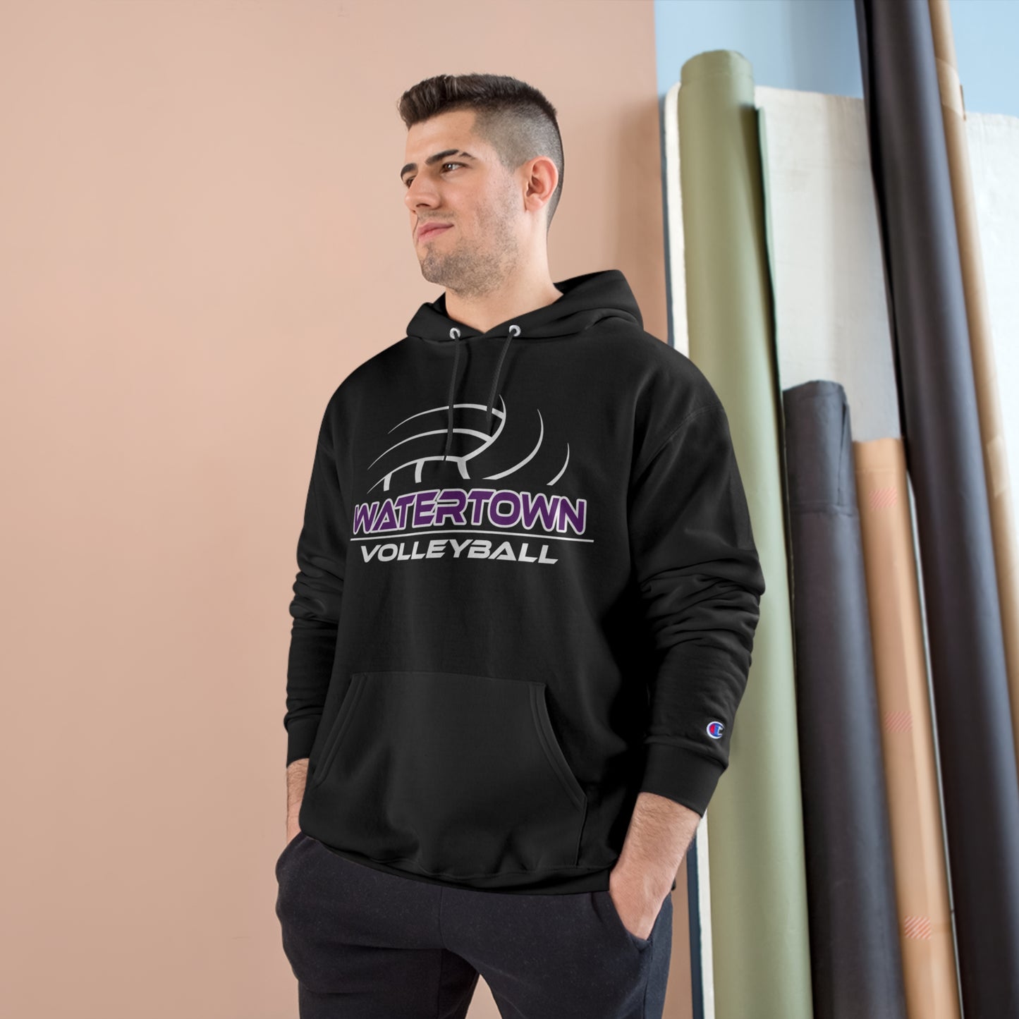 Watertown Volleyball Champion Hoodie - Perfect for Sports Fans and Team Spirit