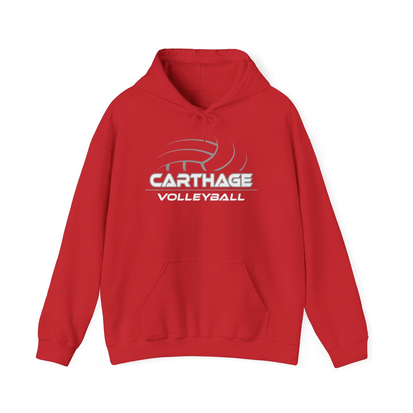 Carthage Volleyball Unisex Heavy Blend Hoodie - Perfect for Sports Fans