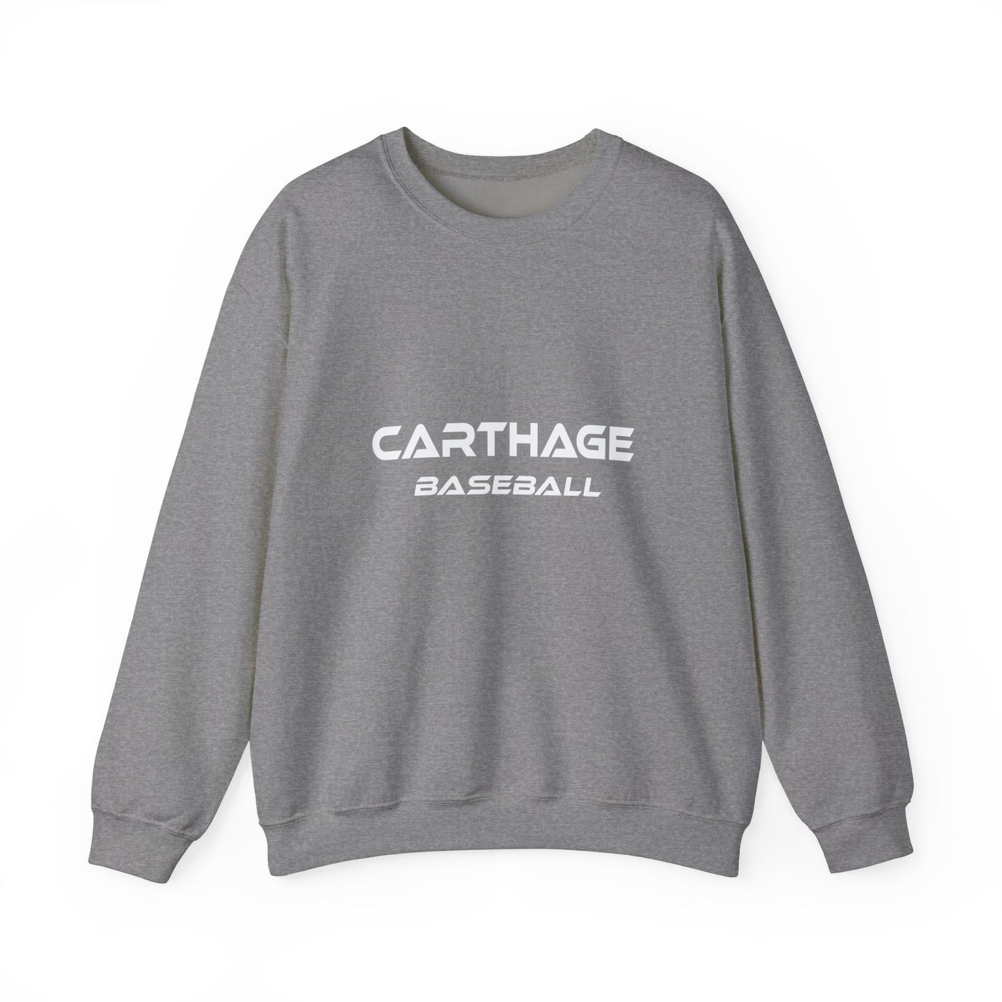 Carthage Baseball Unisex Heavy Blend Crewneck Sweatshirt