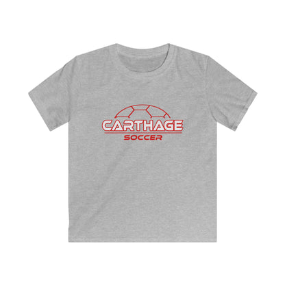 Carthage Soccer Kids Softstyle Tee - Perfect for Young Athletes