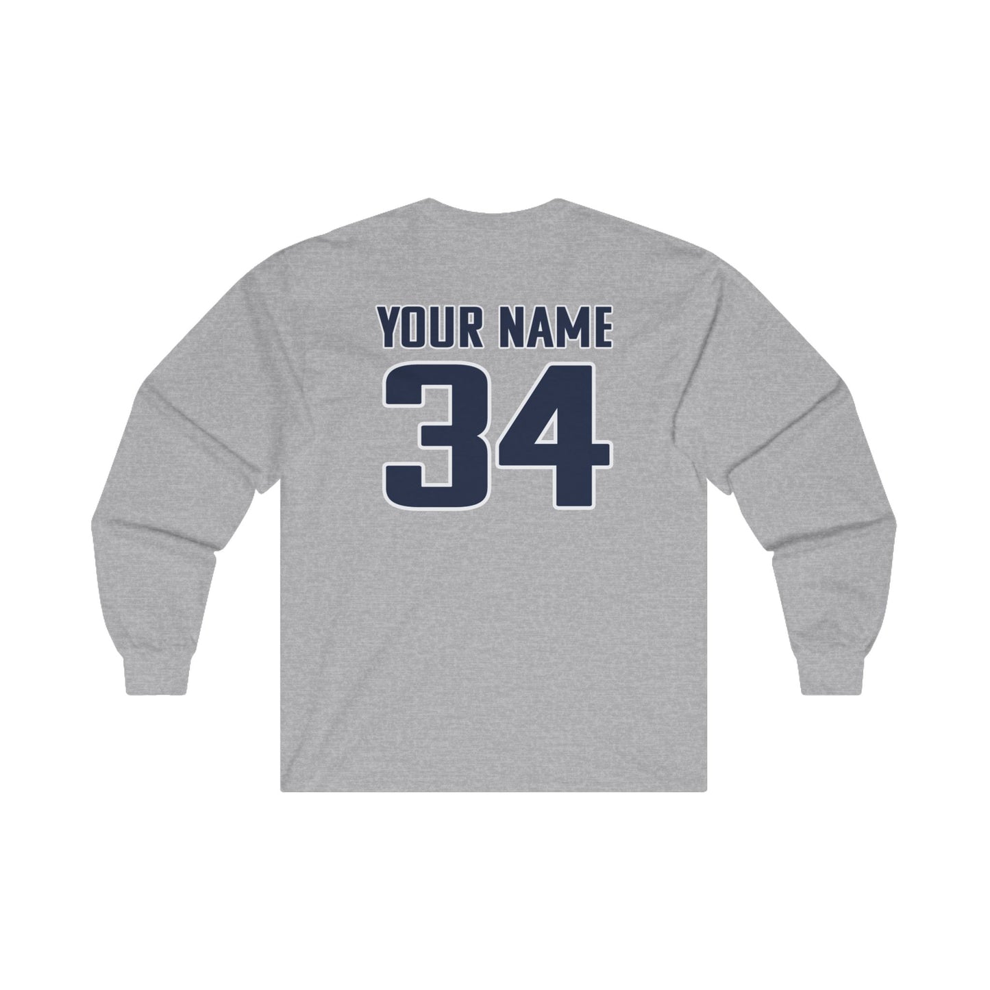 Personalized Unisex Long Sleeve Tee - Gildan