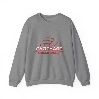 Carthage Volleyball Unisex Heavy Blend™ Sweatshirt - Perfect for Athletes & Fans