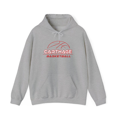 Carthage Basketball Unisex Heavy Blend Hoodie - Perfect for Fans & Athletes