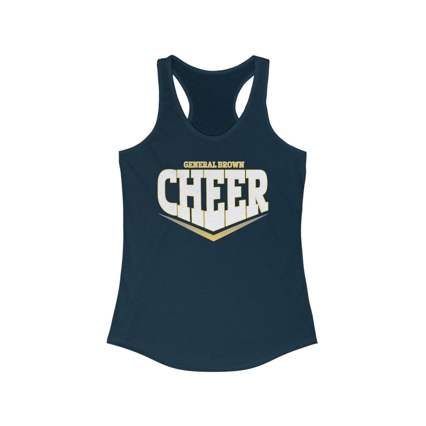 Cheer Spirit Women's Racerback Tank - Perfect for Sports Events & Team Support