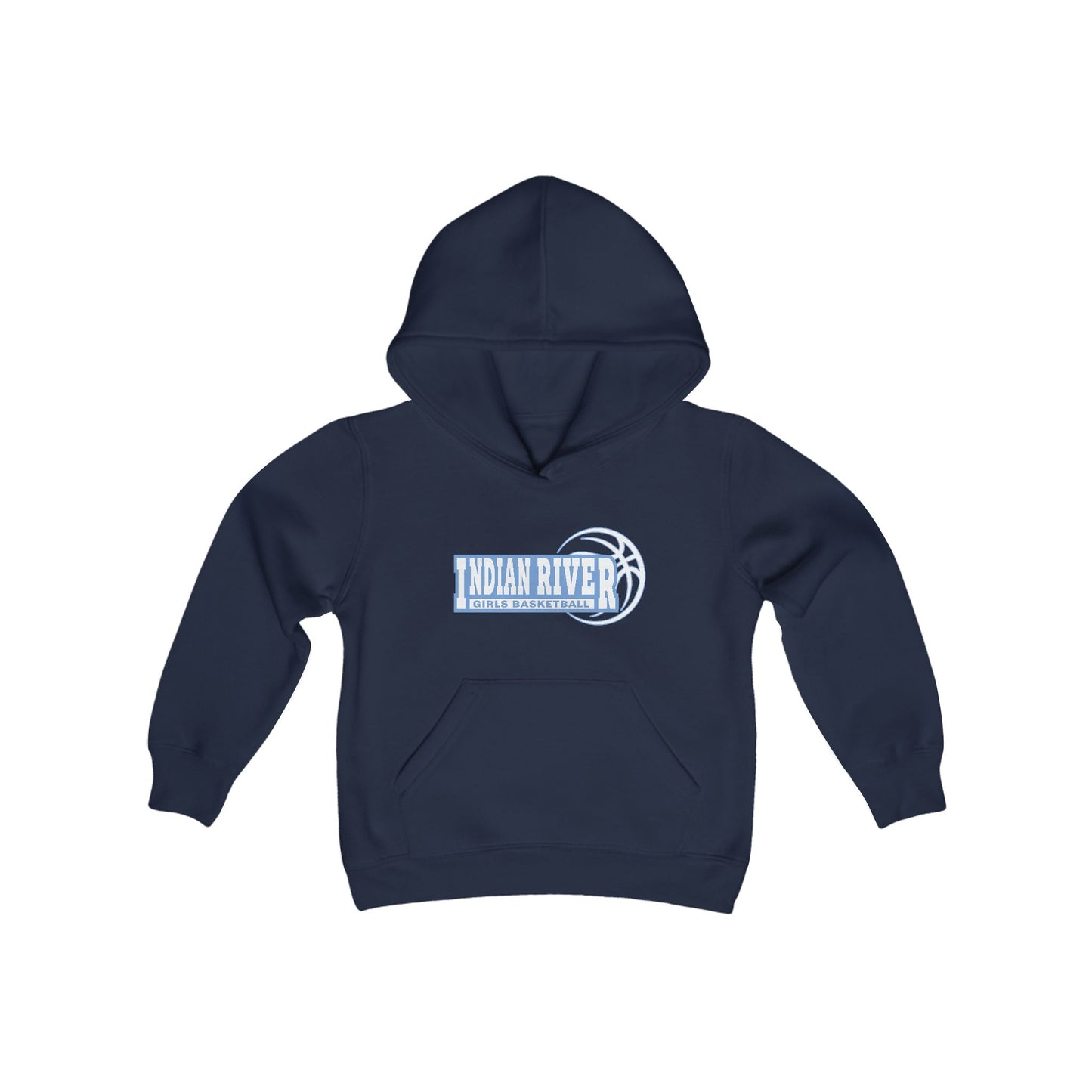 Youth Personalized Basketball Hoodie - Gildan