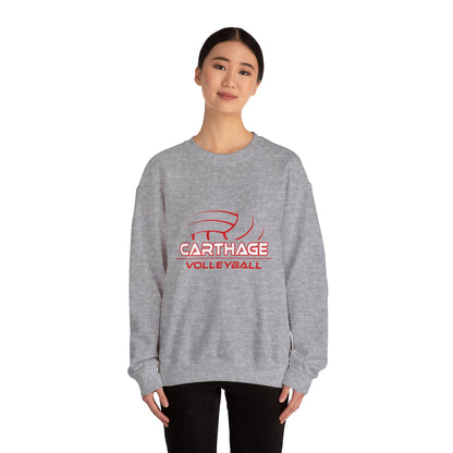 Carthage Volleyball Unisex Heavy Blend™ Sweatshirt - Perfect for Athletes & Fans