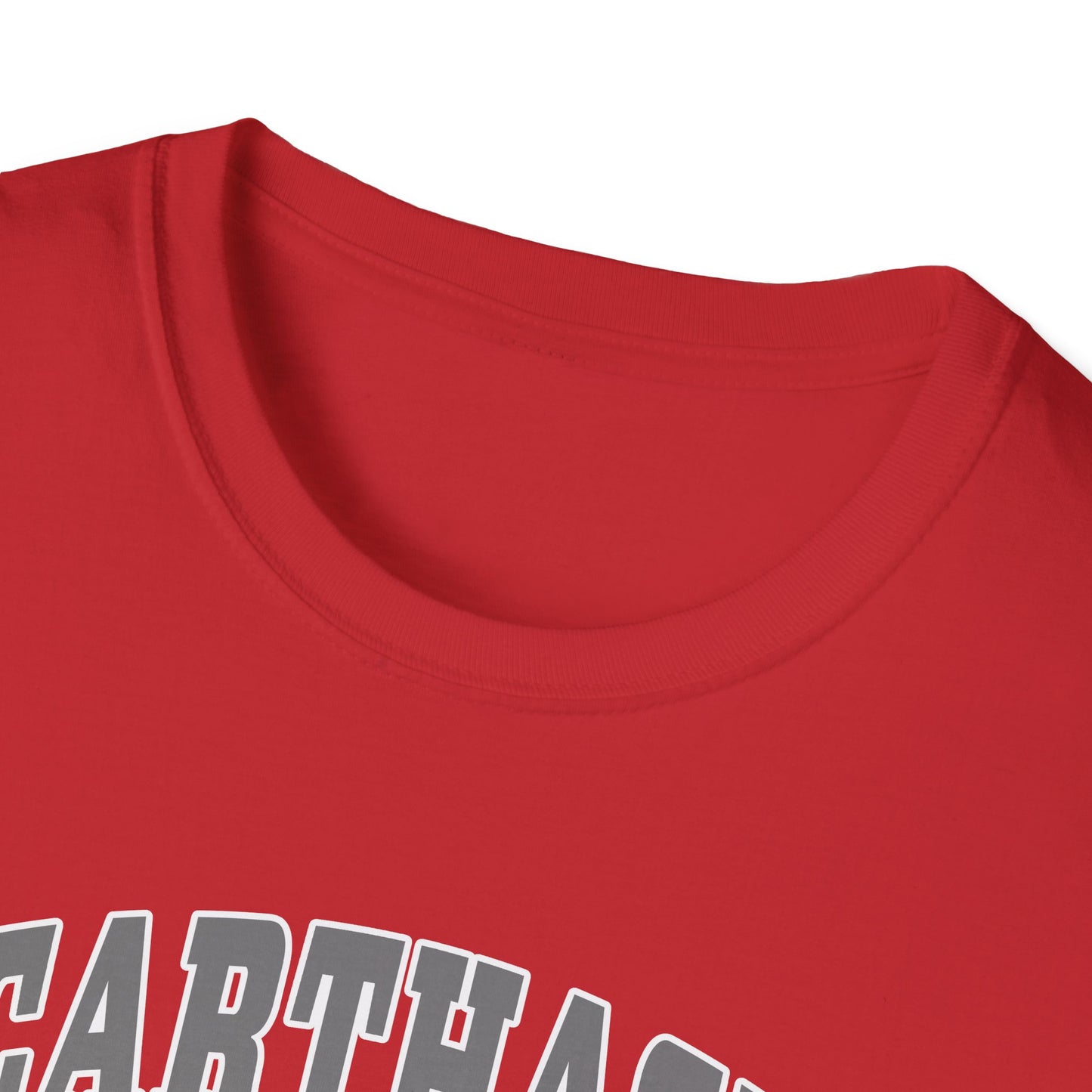 Carthage Comets Unisex Softstyle T-Shirt - Casual Athletics Wear