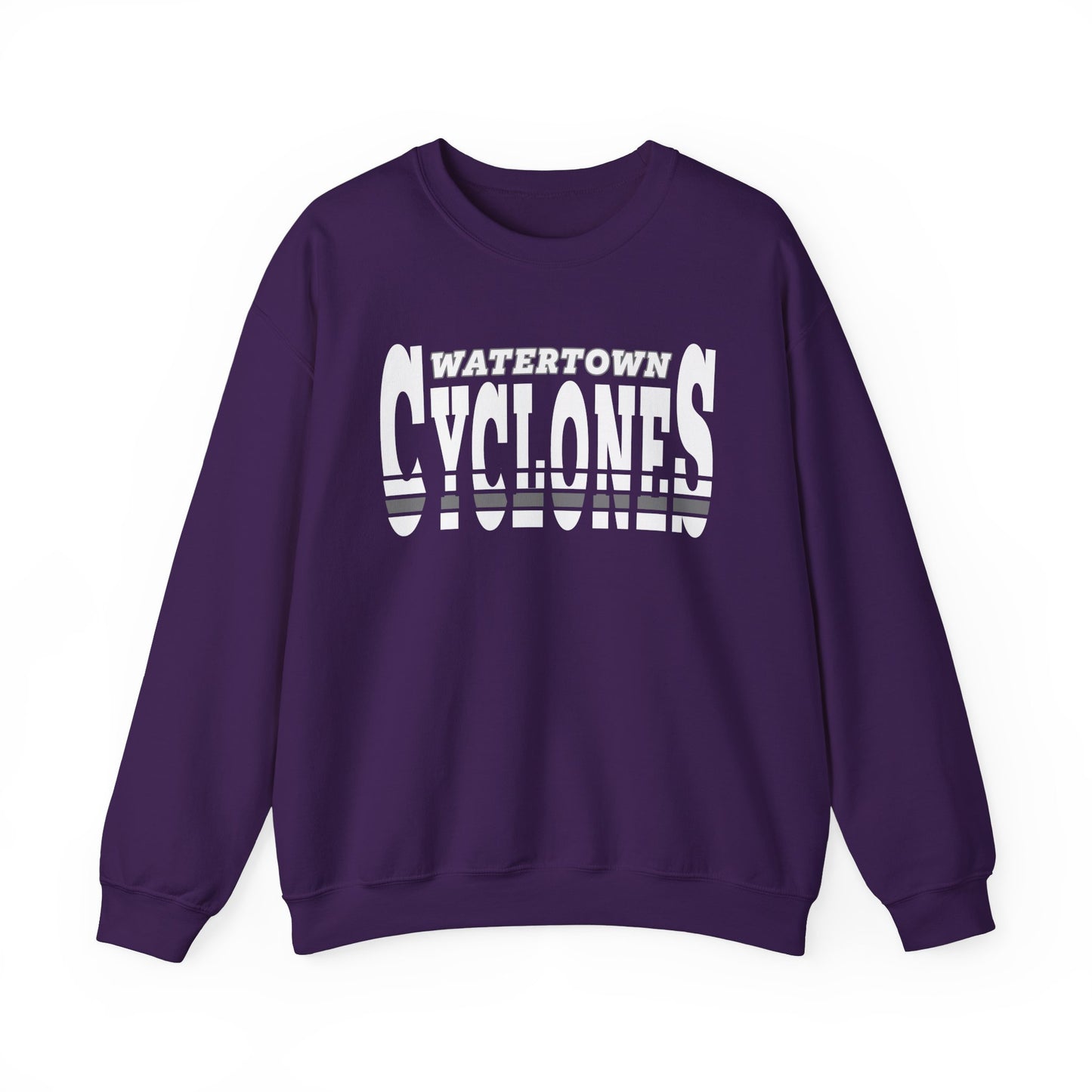 Watertown Cyclones Unisex Heavy Blend™ Crewneck Sweatshirt - Cozy Sports Apparel for Fans