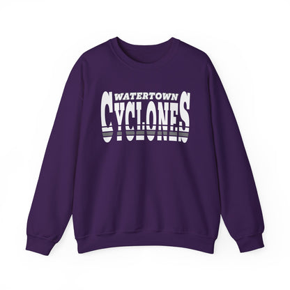 Watertown Cyclones Unisex Heavy Blend™ Crewneck Sweatshirt - Cozy Sports Apparel for Fans