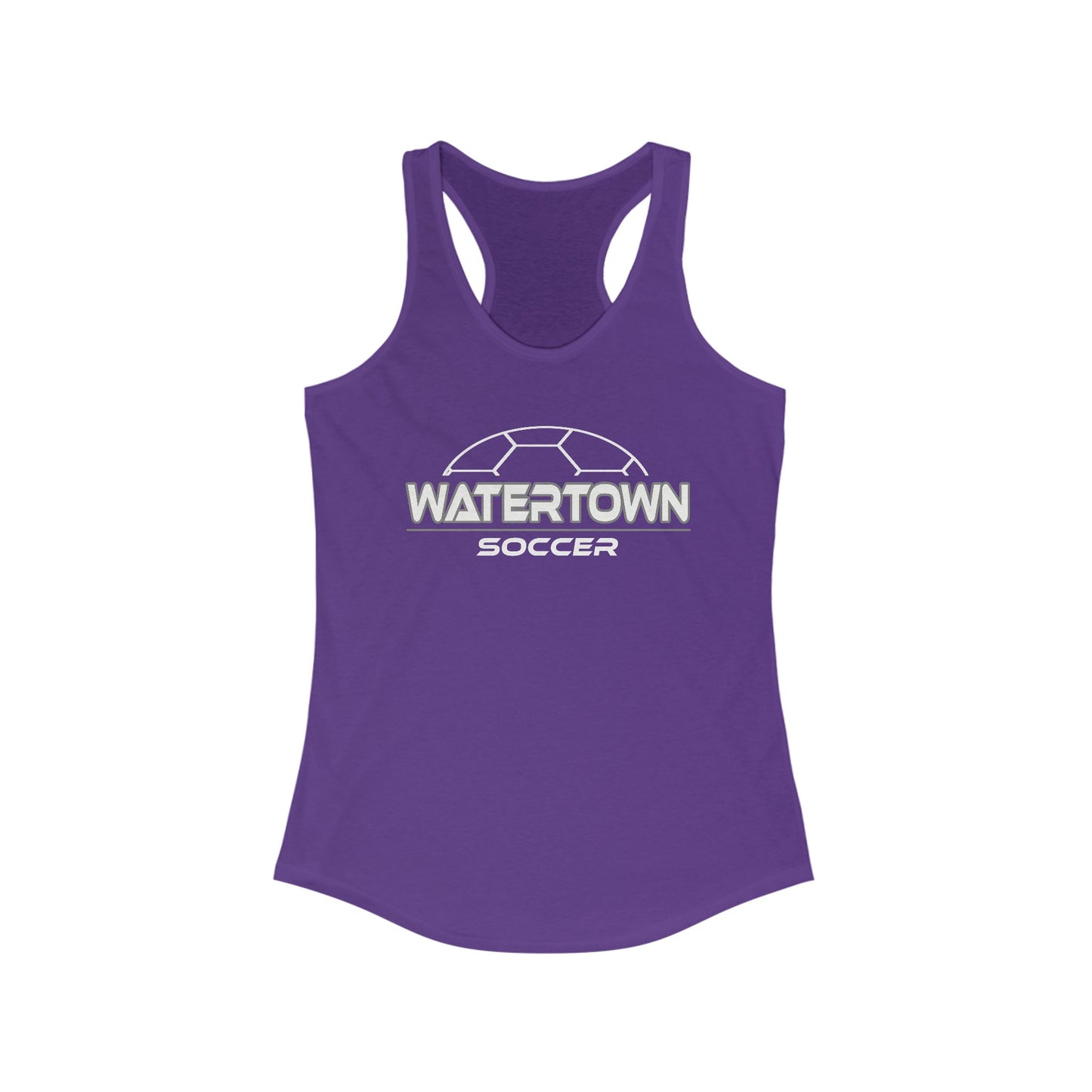 Watertown Soccer Women's Racerback Tank - Perfect for Team Spirit