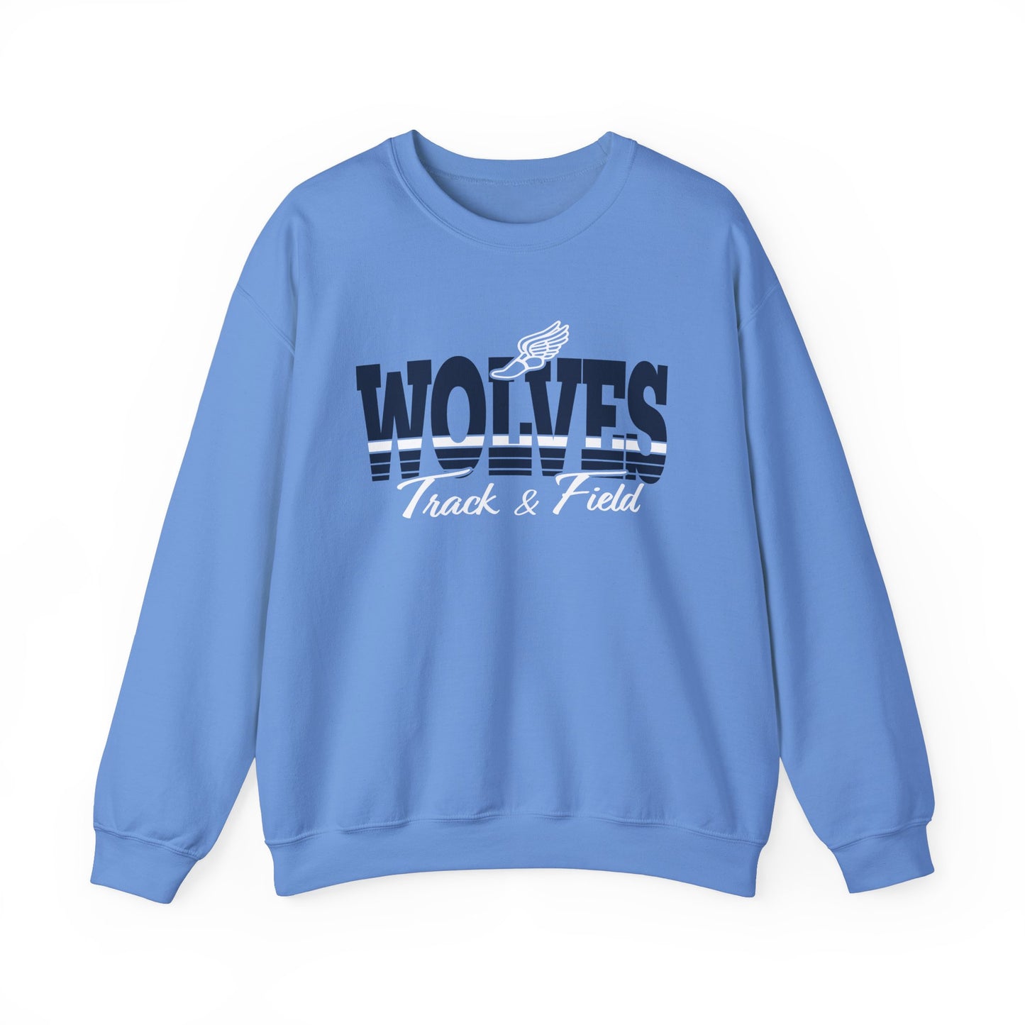 Wolves Track & Field Unisex Heavy Blend Crewneck Sweatshirt