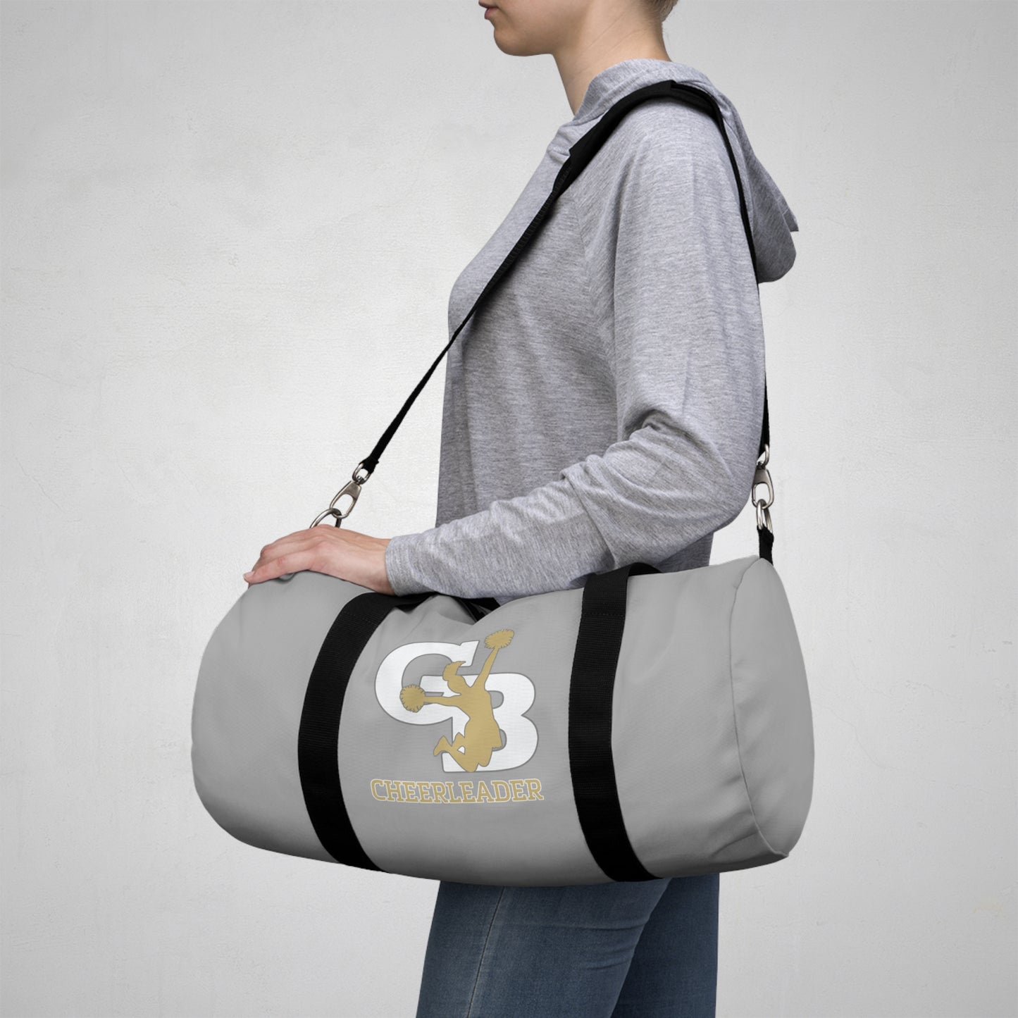 Cheerleader Duffel Bag - Stylish Gym Tote for Sports & Practice