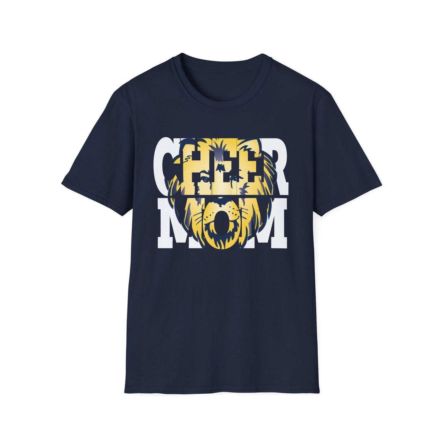 Cheer Mom Unisex Softstyle T-Shirt - Comfortable and Stylish