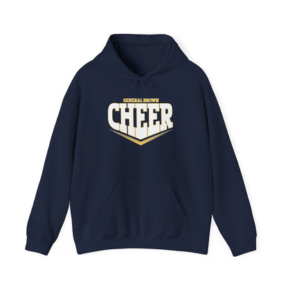 Unisex Cheer Hoodie - General Brown Spirit Wear