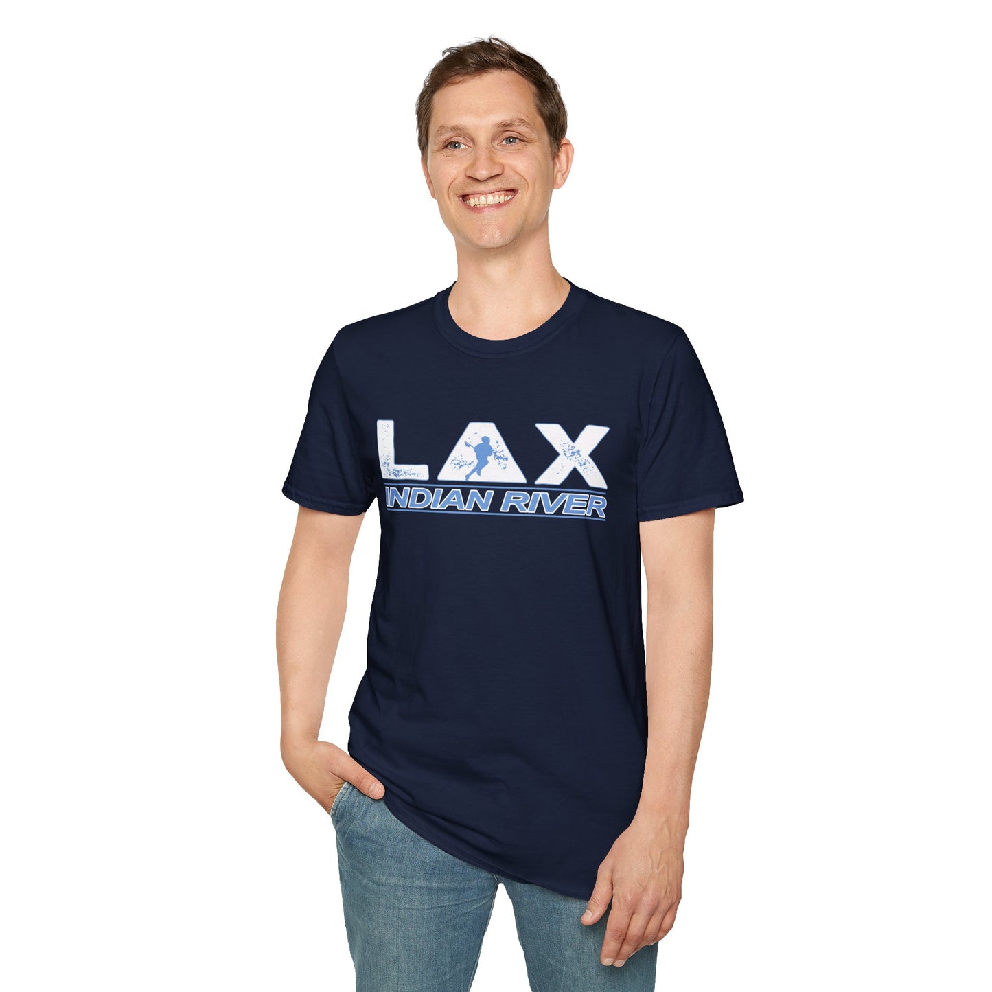 LAX Indian River Unisex Softstyle T-Shirt - Casual Travel Vibes