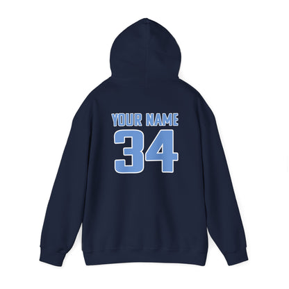 Personalized Unisex Basketball Hoodie - Gildan