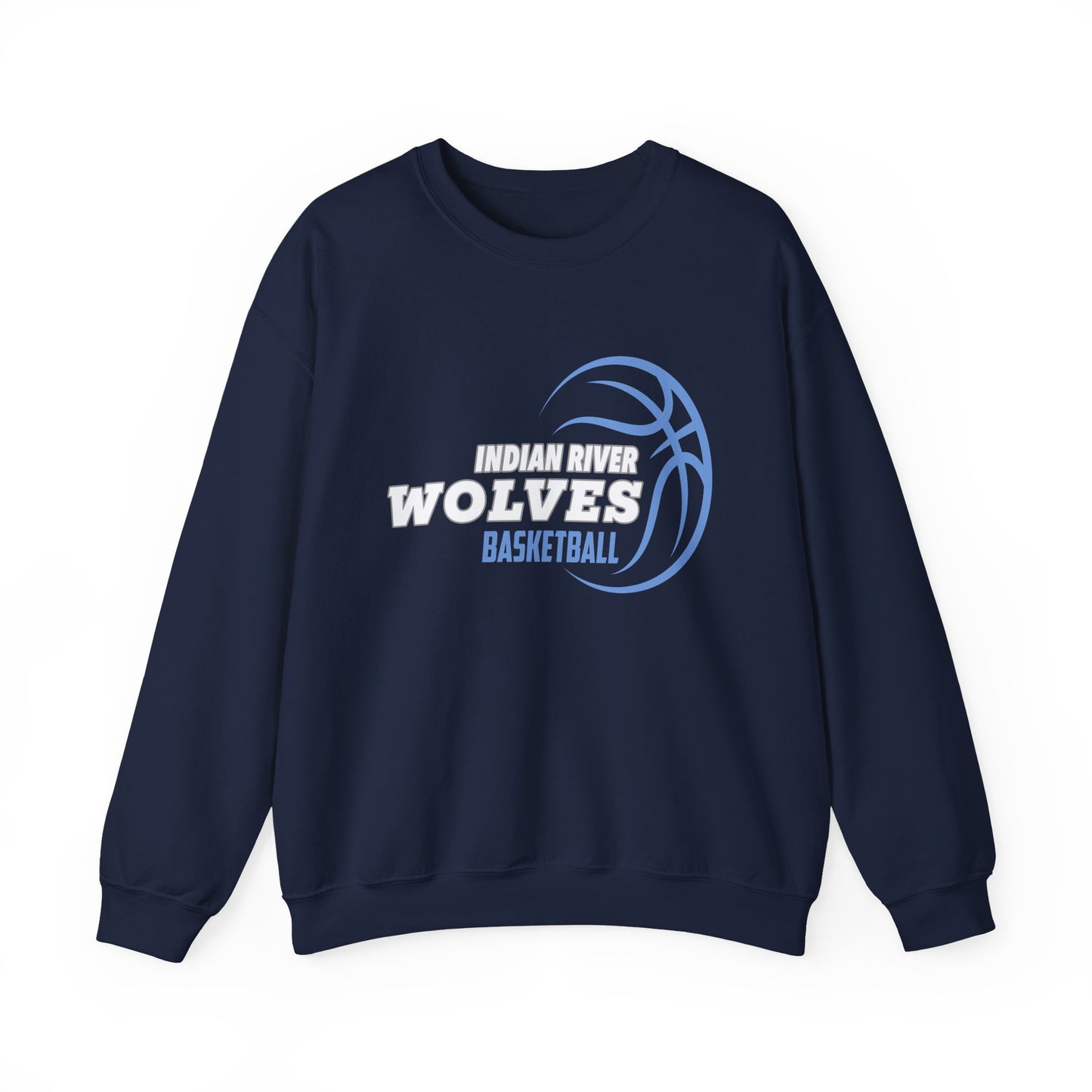 Indian River Wolves Basketball Crewneck - Customizable