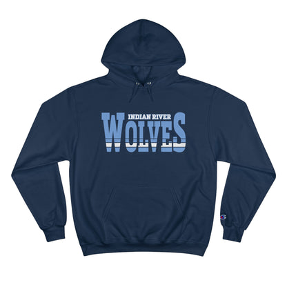 Indian River Wolves Champion Hoodie - Cozy Spirit Wear