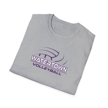 Watertown Volleyball Unisex Softstyle T-Shirt - Comfortable Sports Tee for Fans & Players