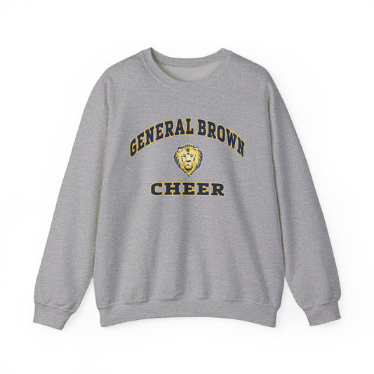 Unisex Cheer Sweatshirt - General Brown Spirit Wear