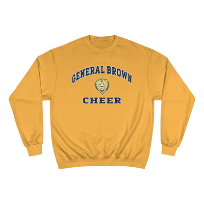 General Brown Cheer Sweatshirt - Cozy Champion Apparel for Fans