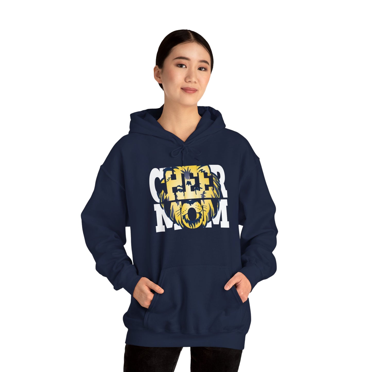 Cool Lion Mom Unisex Hooded Sweatshirt