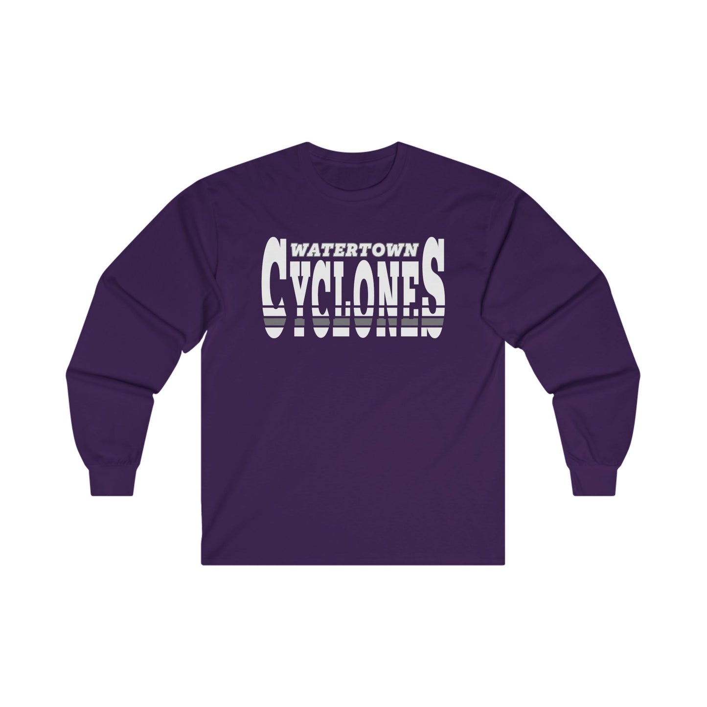 Watertown Cyclones Unisex Long Sleeve Tee - Perfect for Sports Fans!