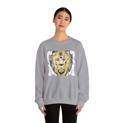 Cool Lion Mom Unisex Heavy Blend™ Crewneck Sweatshirt