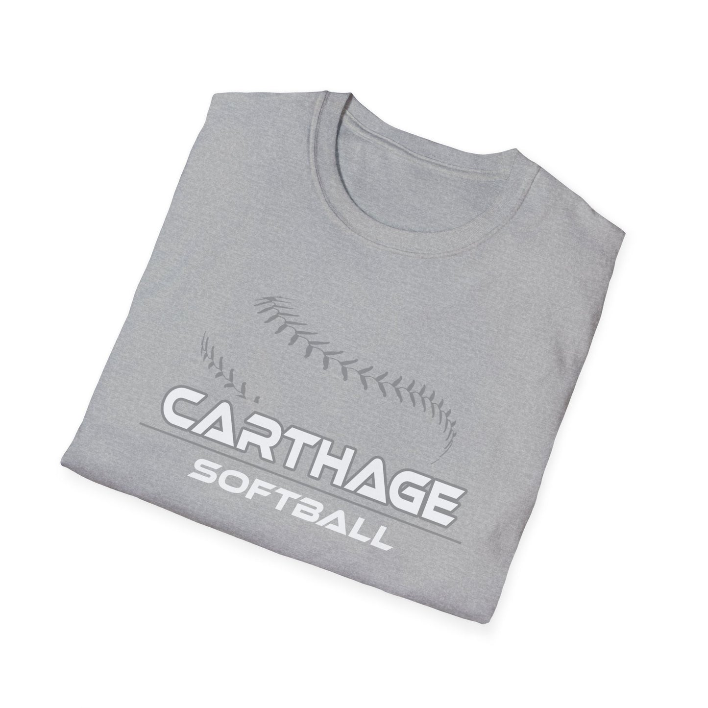 Carthage Softball Unisex T-Shirt - Perfect for Team Spirit and Game Day