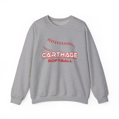 Carthage Softball Unisex Crewneck Sweatshirt - Perfect for Fans and Players