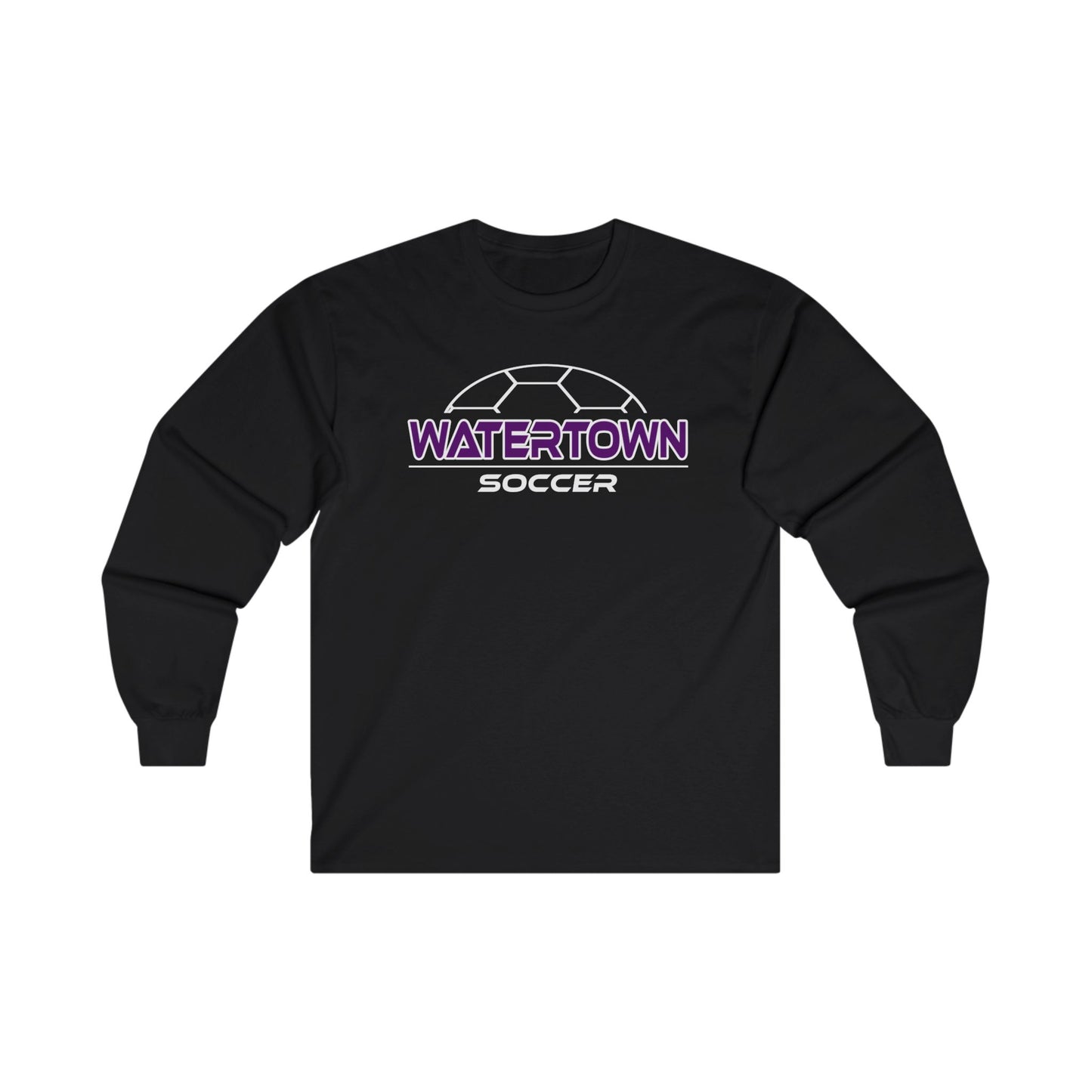 Watertown Soccer Unisex Long Sleeve Tee - Perfect for Fans and Players