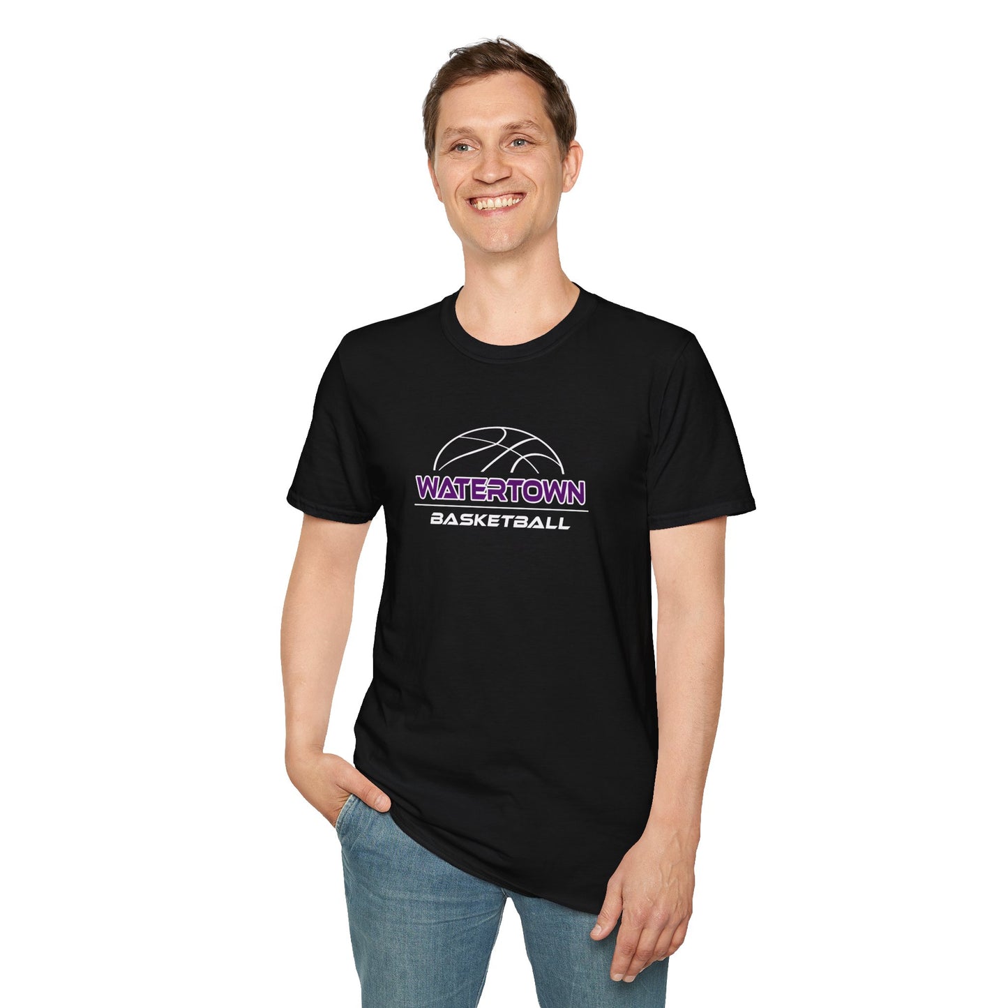 Watertown Basketball Unisex Softstyle T-Shirt - Comfortable Athletic Wear for Fans