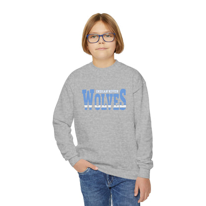 Youth Crewneck Sweatshirt - Indian River Wolves Apparel