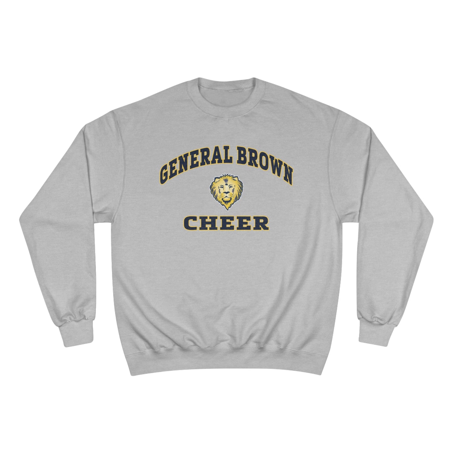 General Brown Cheer Sweatshirt - Cozy Champion Apparel for Fans