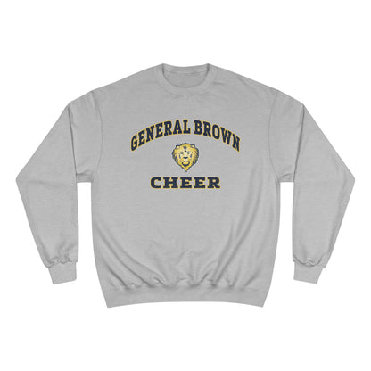 General Brown Cheer Sweatshirt - Cozy Champion Apparel for Fans